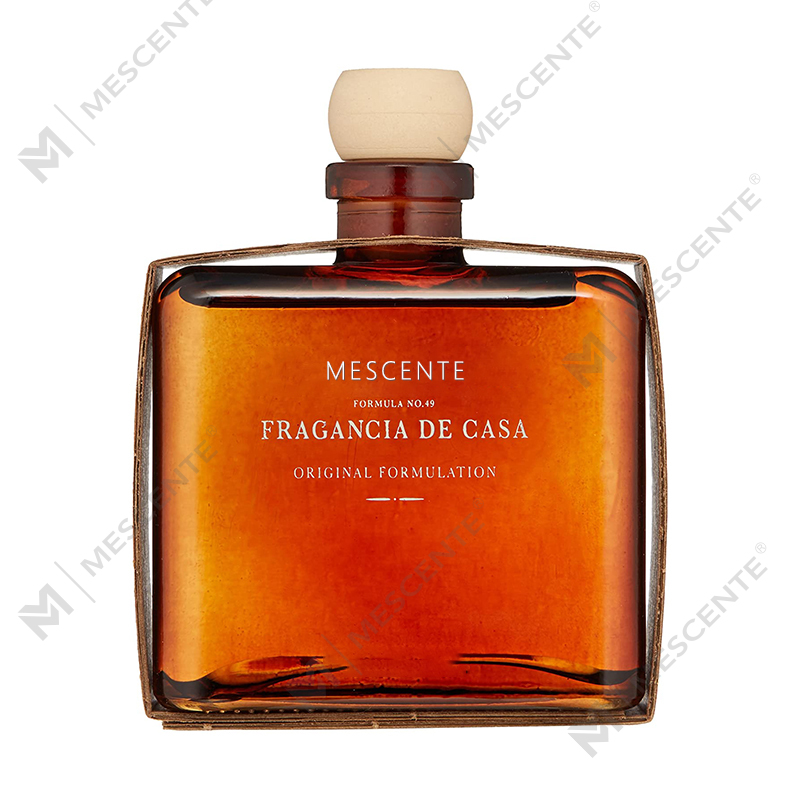M&Scent Luxury Custom Chai thủy tinh lớn màu vàng hồng Hoa nhãn hiệu riêng Máy khuếch tán sậy lỏng có hộp quà tặng