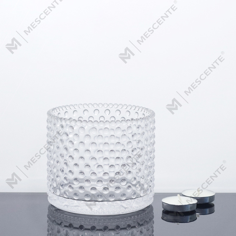 M&Scent Lớn 3 lọ nến màu hồng có nắp đậy với số lượng lớn, lọ nến bằng gốm để làm nến
