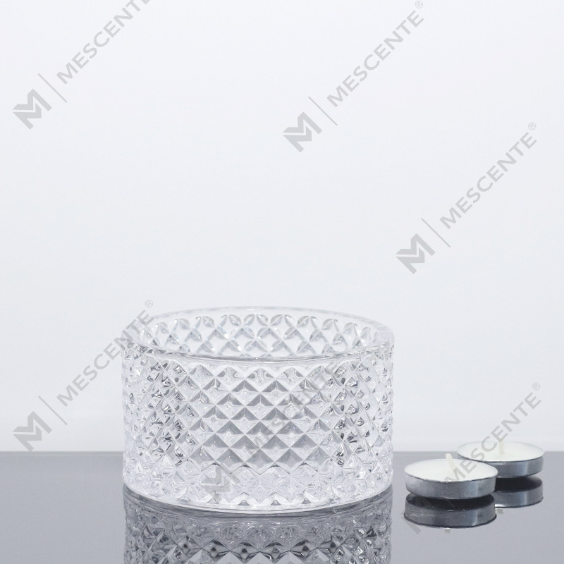 M&Scent Lớn 3 lọ nến màu hồng có nắp đậy với số lượng lớn, lọ nến bằng gốm để làm nến