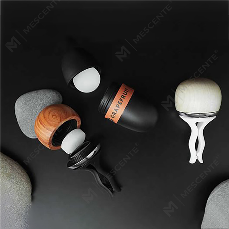 M&Scent Mùi hương tùy chỉnh Tinh dầu thơm Máy làm mát không khí ô tô bằng gỗ, Chất lỏng làm mát không khí ô tô