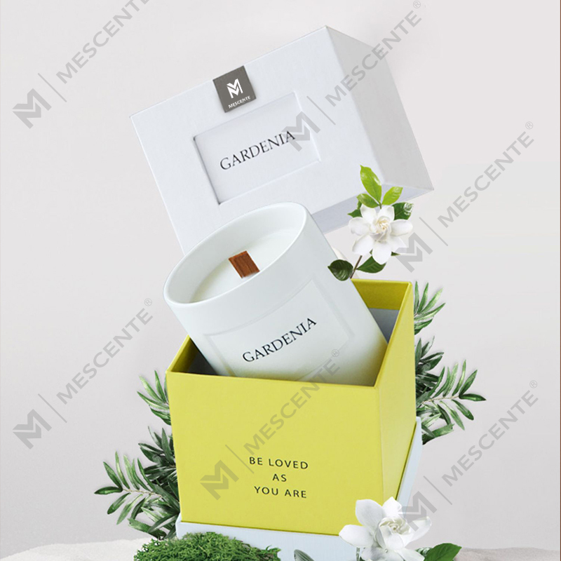 M&Scent bán buôn lọ thủy tinh thơm sang trọng tùy chỉnh nến sáp đậu nành thơm