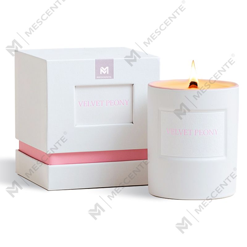 M&Scent bán buôn lọ thủy tinh thơm sang trọng tùy chỉnh nến sáp đậu nành thơm