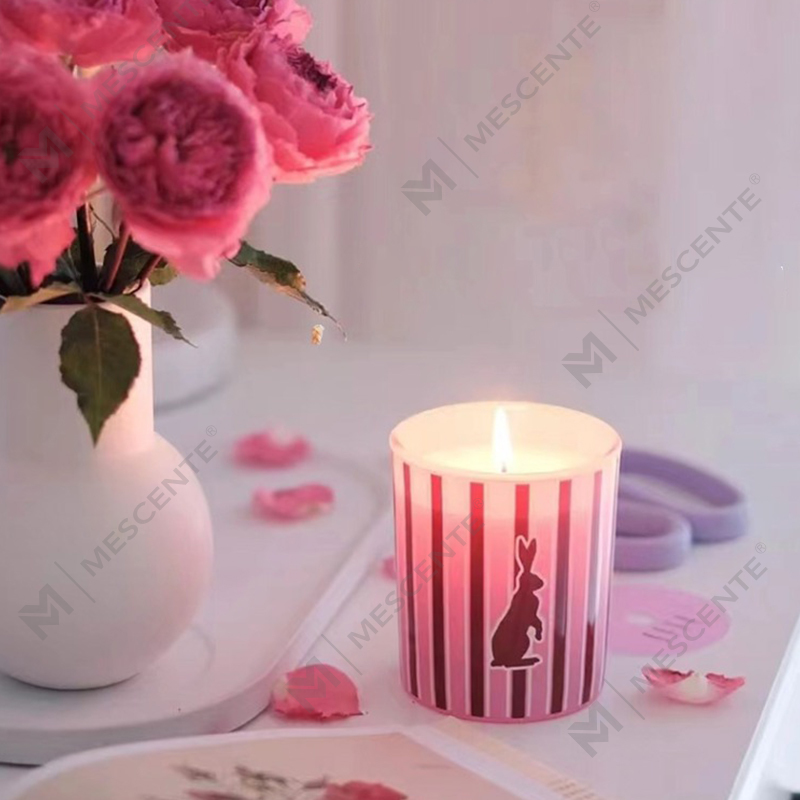 M&Scent bán buôn lọ thủy tinh thơm sang trọng tùy chỉnh nến sáp đậu nành thơm