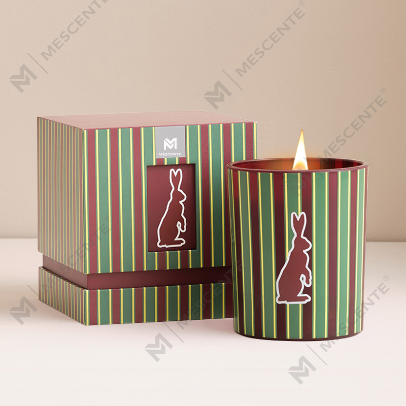 M&Scent bán buôn lọ thủy tinh thơm sang trọng tùy chỉnh nến sáp đậu nành thơm