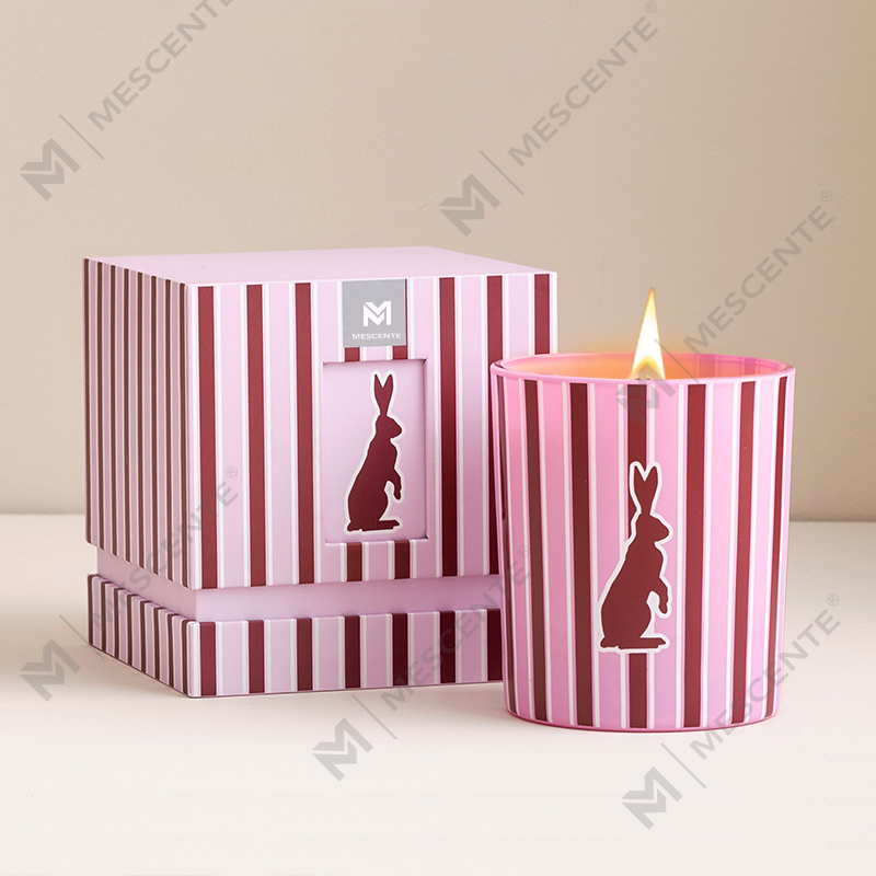 M&Scent bán buôn lọ thủy tinh thơm sang trọng tùy chỉnh nến sáp đậu nành thơm
