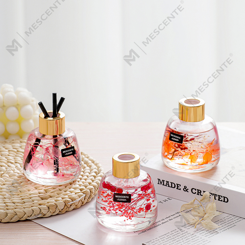 Chai Mini Màu Trắng Nước Hoa Khuếch Tán Tinh Dầu Cây Sậy, Bộ Quà Tặng Máy Khuếch Tán Cây Sậy Thái Lan