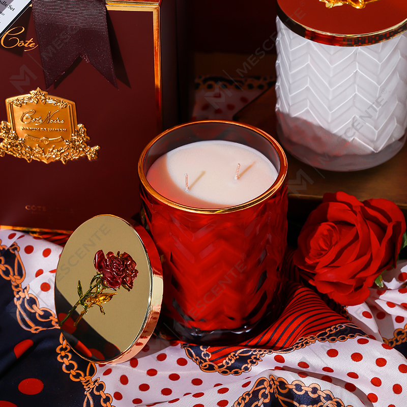 M&Scent Bán sỉ Hộp đựng nhãn riêng tùy chỉnh Hương liệu thơm Hương thơm Nến đậu nành có pha lê