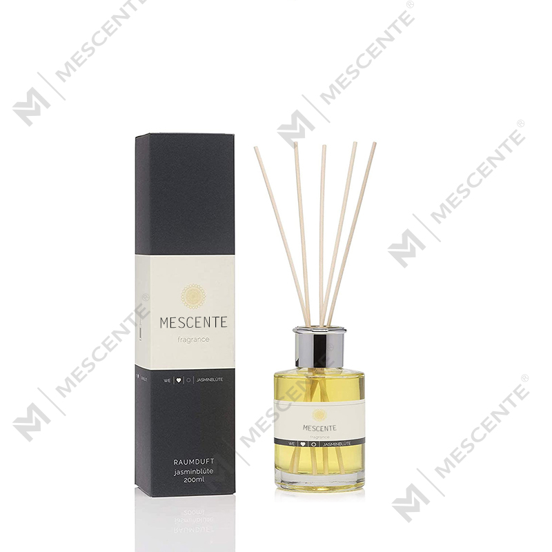 M&Scent Luxury Custom Chai lớn Hoa Nhãn hiệu riêng Máy khuếch tán sậy lỏng có hộp quà tặng