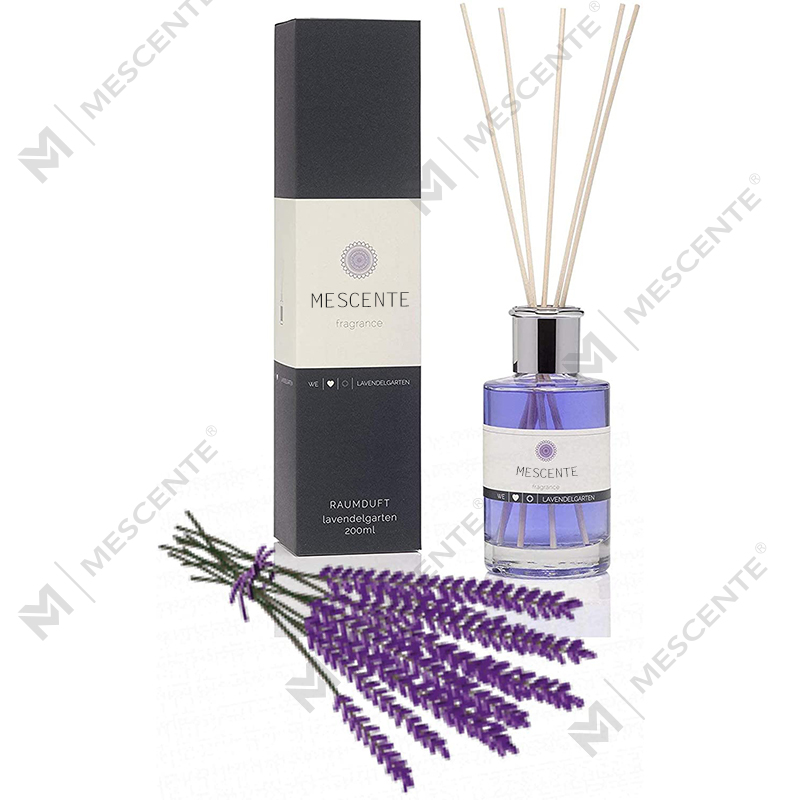 M&Scent Luxury Custom Chai lớn Hoa Nhãn hiệu riêng Máy khuếch tán sậy lỏng có hộp quà tặng