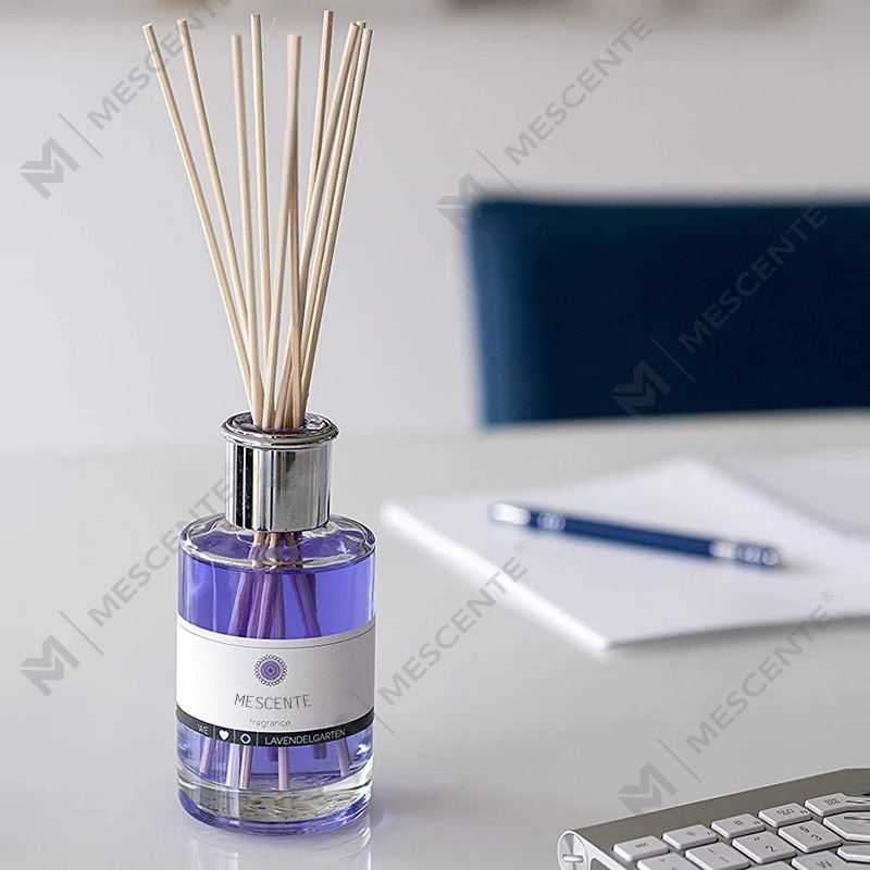 M&Scent Luxury Custom Chai lớn Hoa Nhãn hiệu riêng Máy khuếch tán sậy lỏng có hộp quà tặng