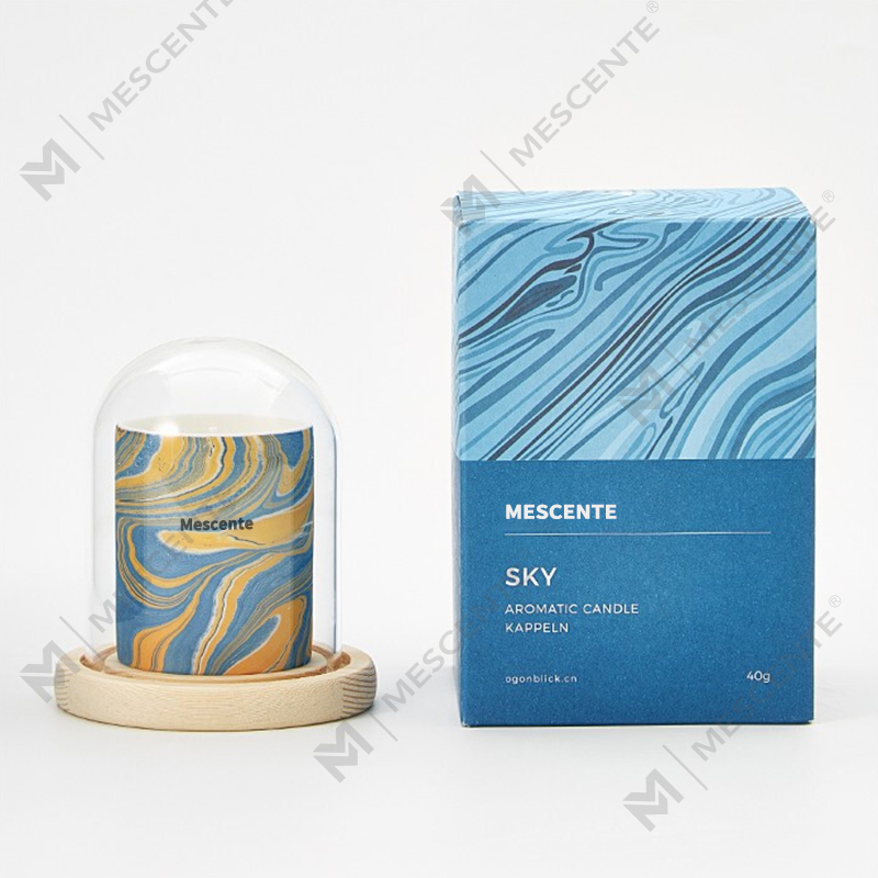 M&Scent Bán buôn Giá rẻ Tùy chỉnh sang trọng Nhãn hiệu riêng Trụ cột Sáp đậu nành thơm Gỗ bấc Nến thơm