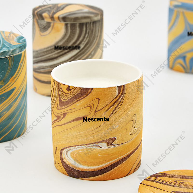 M&Scent Bán buôn Giá rẻ Tùy chỉnh sang trọng Nhãn hiệu riêng Trụ cột Sáp đậu nành thơm Gỗ bấc Nến thơm