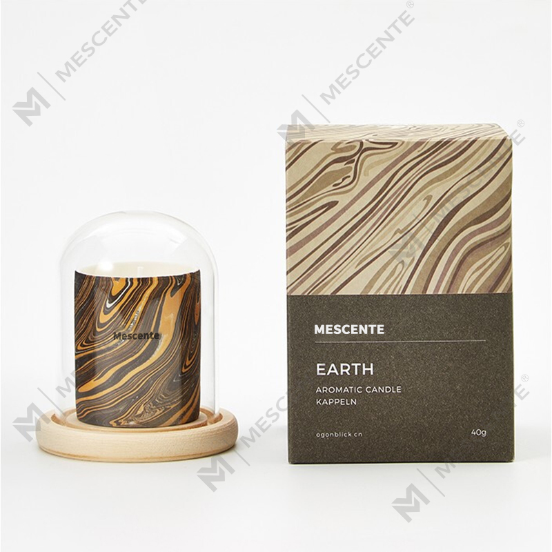 M&Scent Bán buôn Giá rẻ Tùy chỉnh sang trọng Nhãn hiệu riêng Trụ cột Sáp đậu nành thơm Gỗ bấc Nến thơm