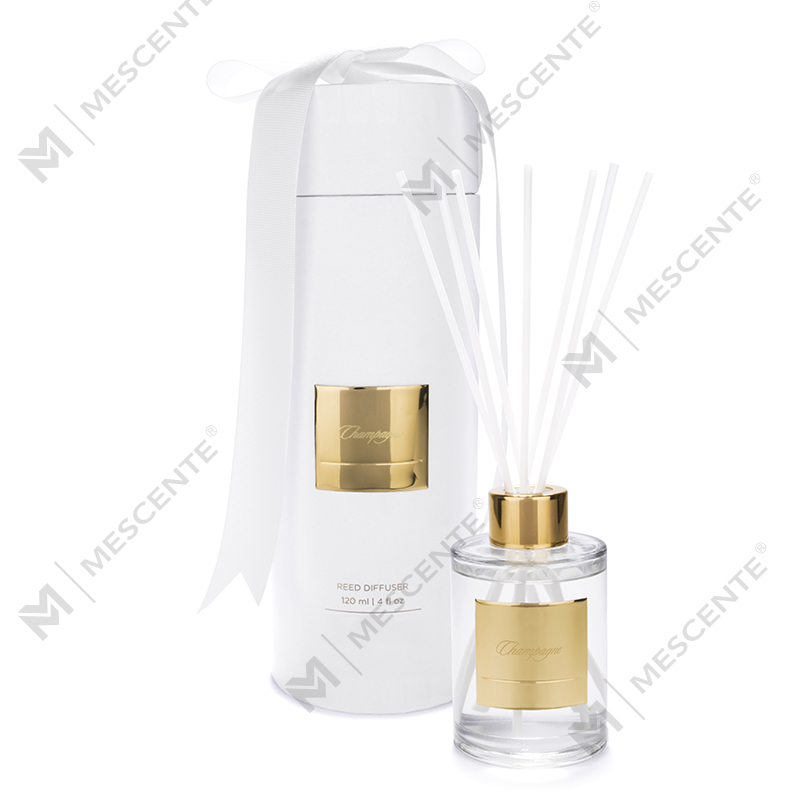 M&Scent Máy khuếch tán hình chai trà xanh màu hổ phách hiện đại có nút chặnA29261-1