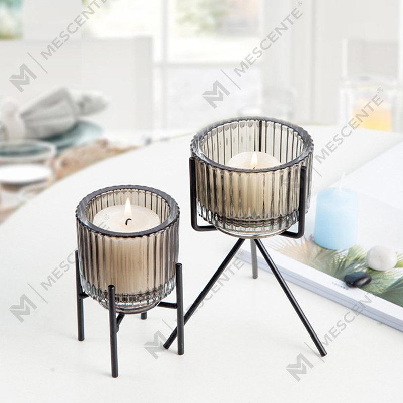 M&Scent Luxury Decor Chân nến pha lê bằng thủy tinh, Chân nến với số lượng lớn
