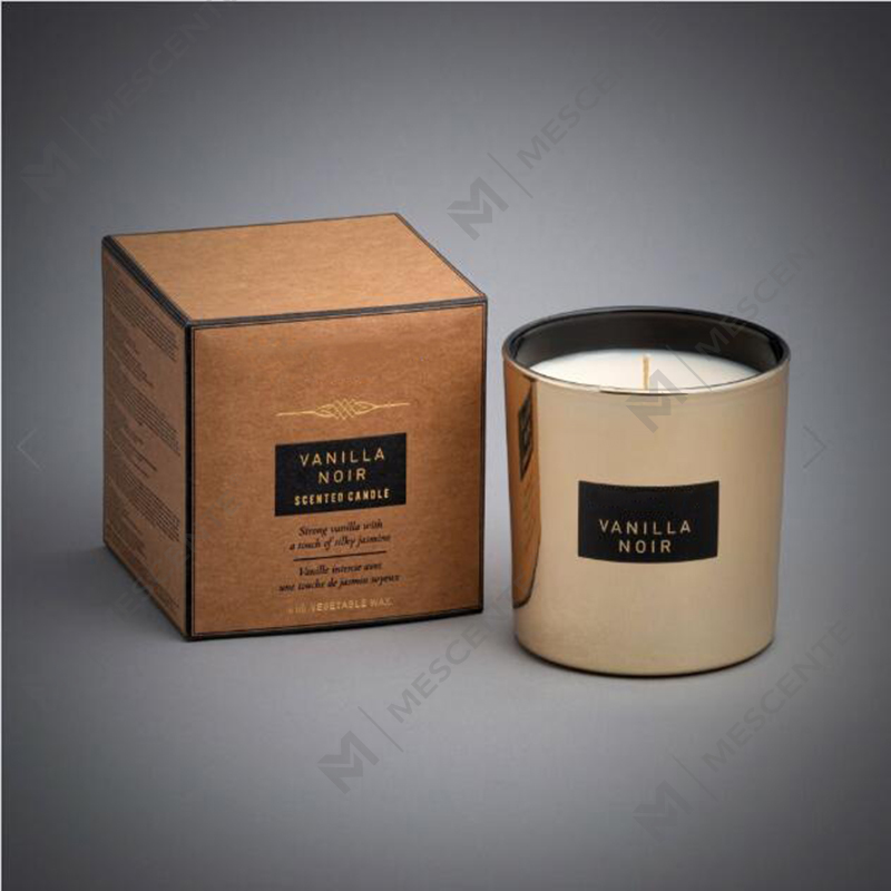 Nến thơm thủy tinh gương dung tích lớn 540g