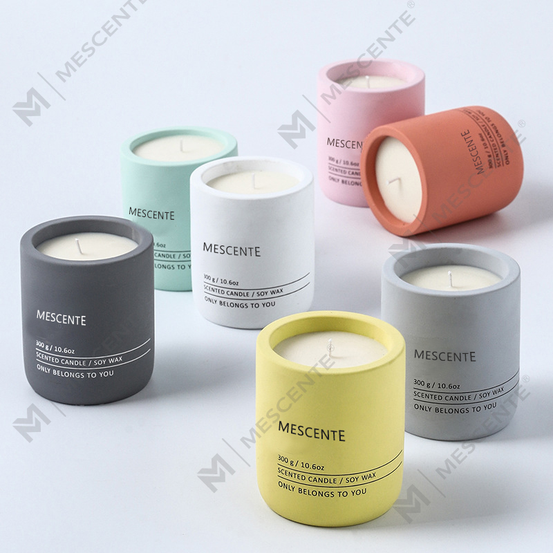M&Scent Tùy chỉnh Trang trí Massage sang trọng Nhãn hiệu riêng Pha lê Gốm Woodwick Nến sáp đậu nành thơm