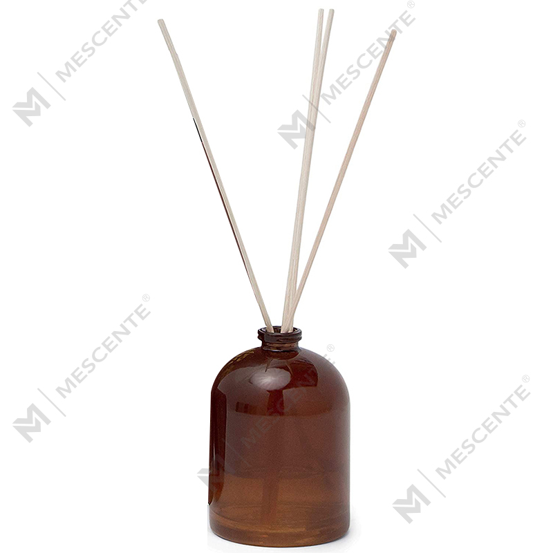 M&Scent Luxury Custom Chai thủy tinh lớn màu vàng hồng Hoa nhãn hiệu riêng Máy khuếch tán sậy lỏng có hộp quà tặng