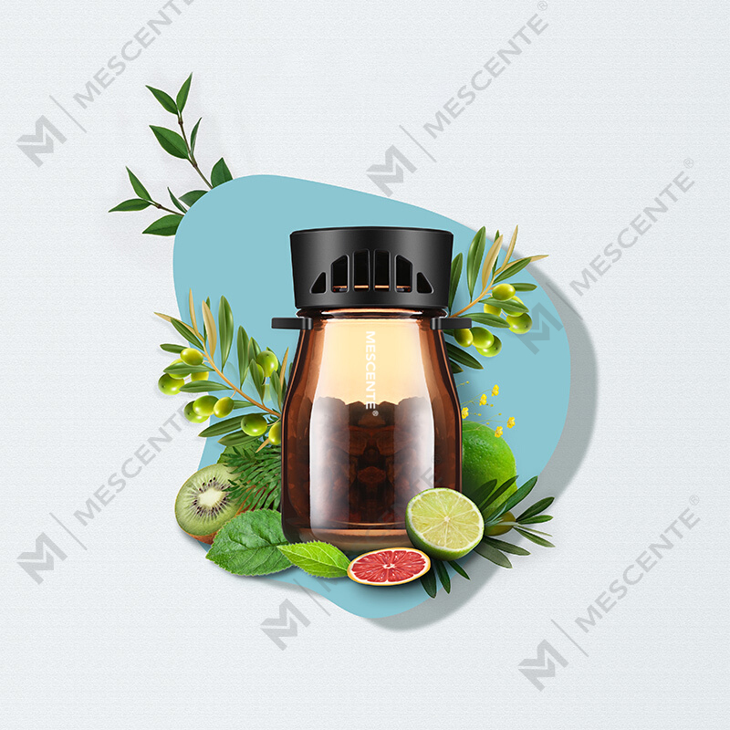 M&Scent Organic Custom Logo Nước hoa mini Chai làm mát không khí ô tô, Máy bơm không khí cho ô tô