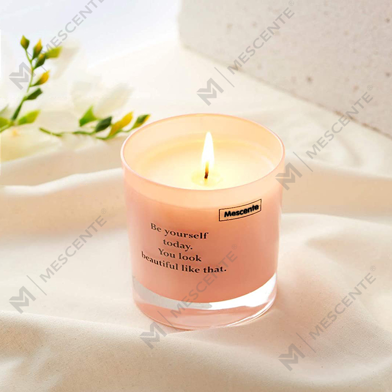 M&Scent Bán buôn Nhãn hiệu riêng Lọ sang trọng Nến sáp đậu nành