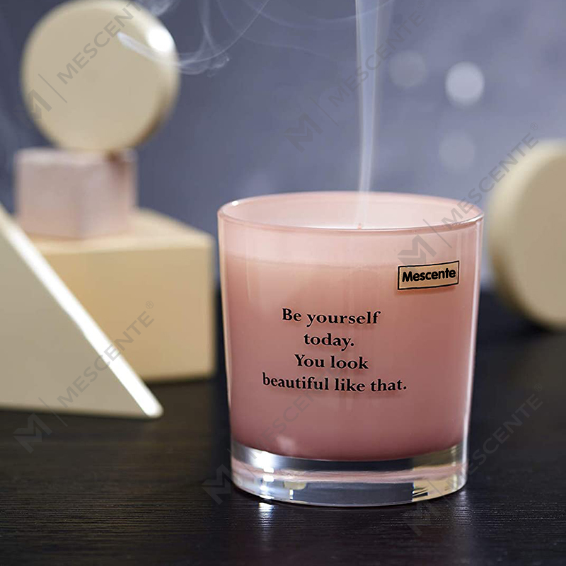 M&Scent Bán buôn Nhãn hiệu riêng Lọ sang trọng Nến sáp đậu nành