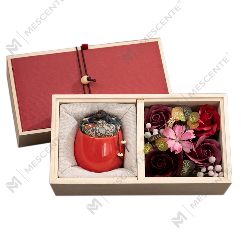 M&Scent Trang trí sang trọng Đặt hàng số lượng lớn Trụ gốm Nến thơm Paraffin