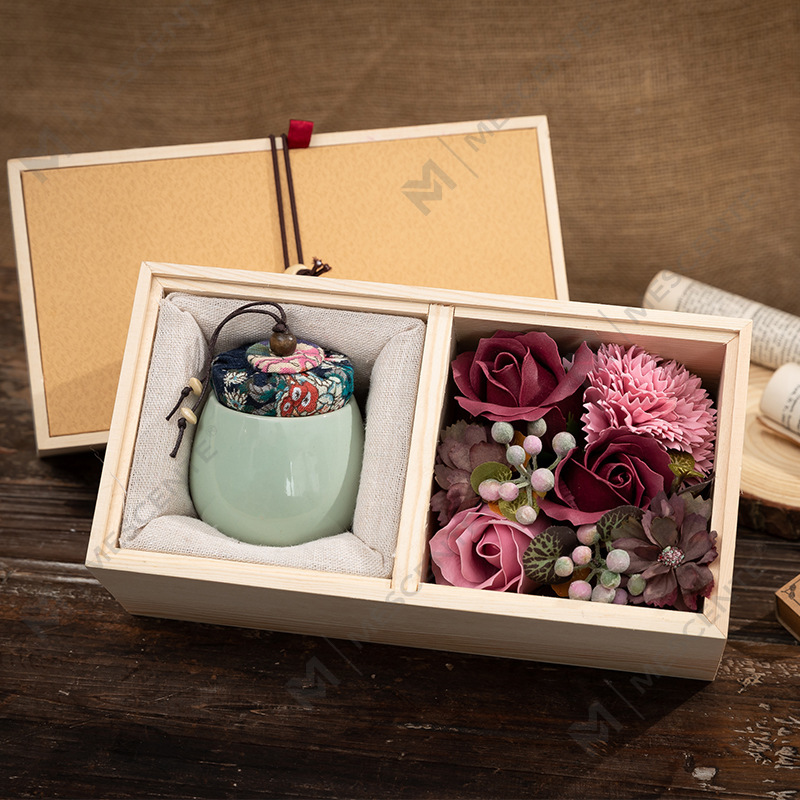M&Scent Trang trí sang trọng Đặt hàng số lượng lớn Trụ gốm Nến thơm Paraffin