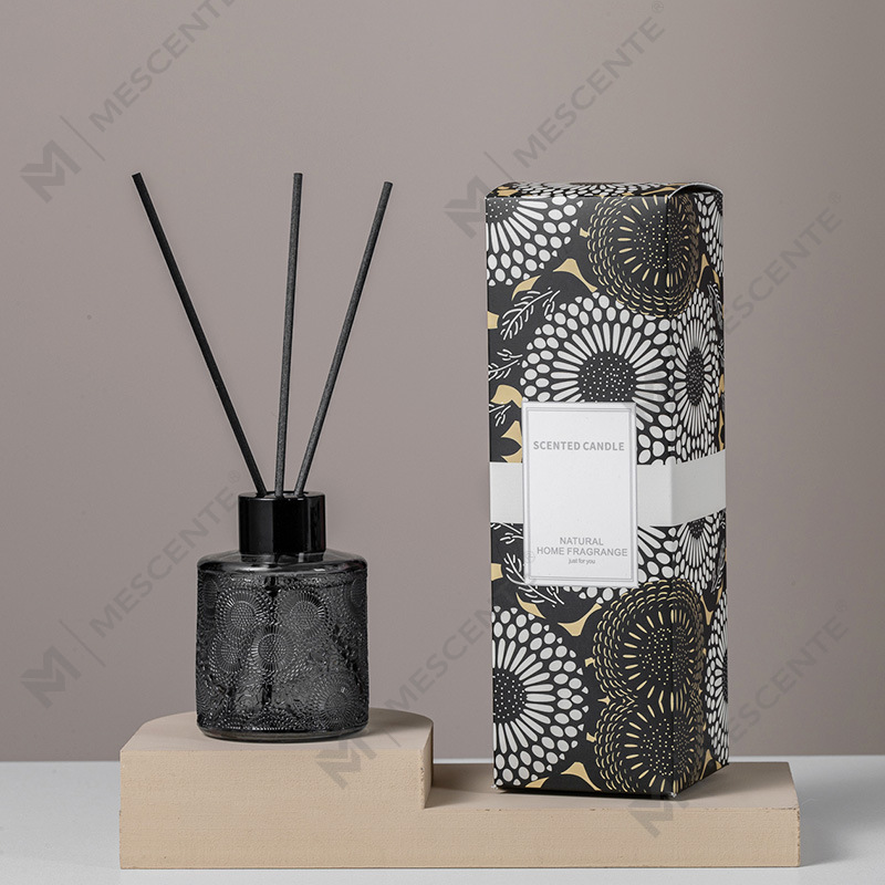 M&Scent nhãn hiệu riêng chai khuếch tán sậy có hộp quà tặng, máy khuếch tán sậy sang trọng