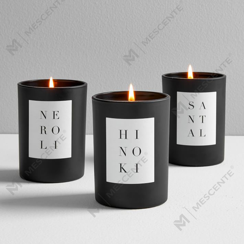 Tùy chỉnh trang trí nội thất lọ thủy tinh thơm nến sáp đậu nành