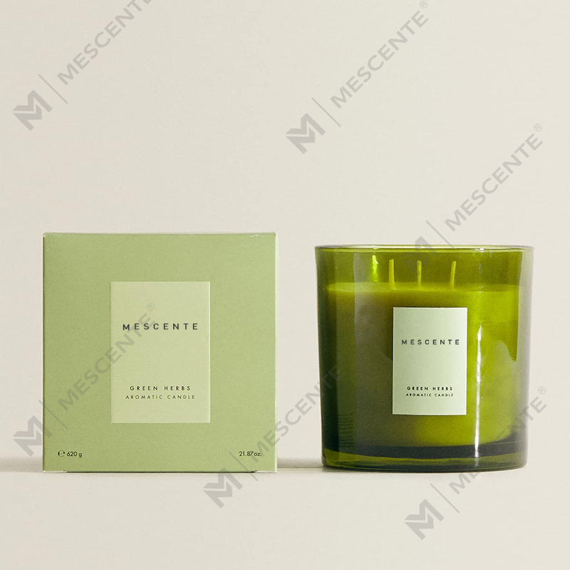 Nến thơm gỗ đàn hương M&Scent Party Relax, Nến nam có thể châm lại A29273