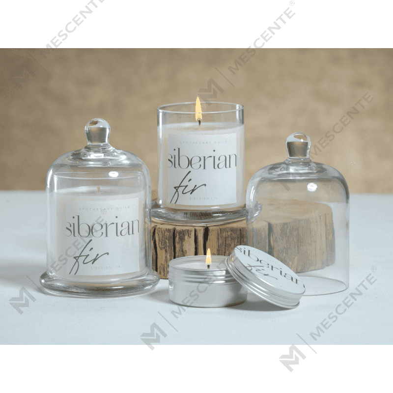 M&Scent Trang trí lãng mạn Chuông đám cưới Bình Vòm thủy tinh Vỏ nến thơm A29275