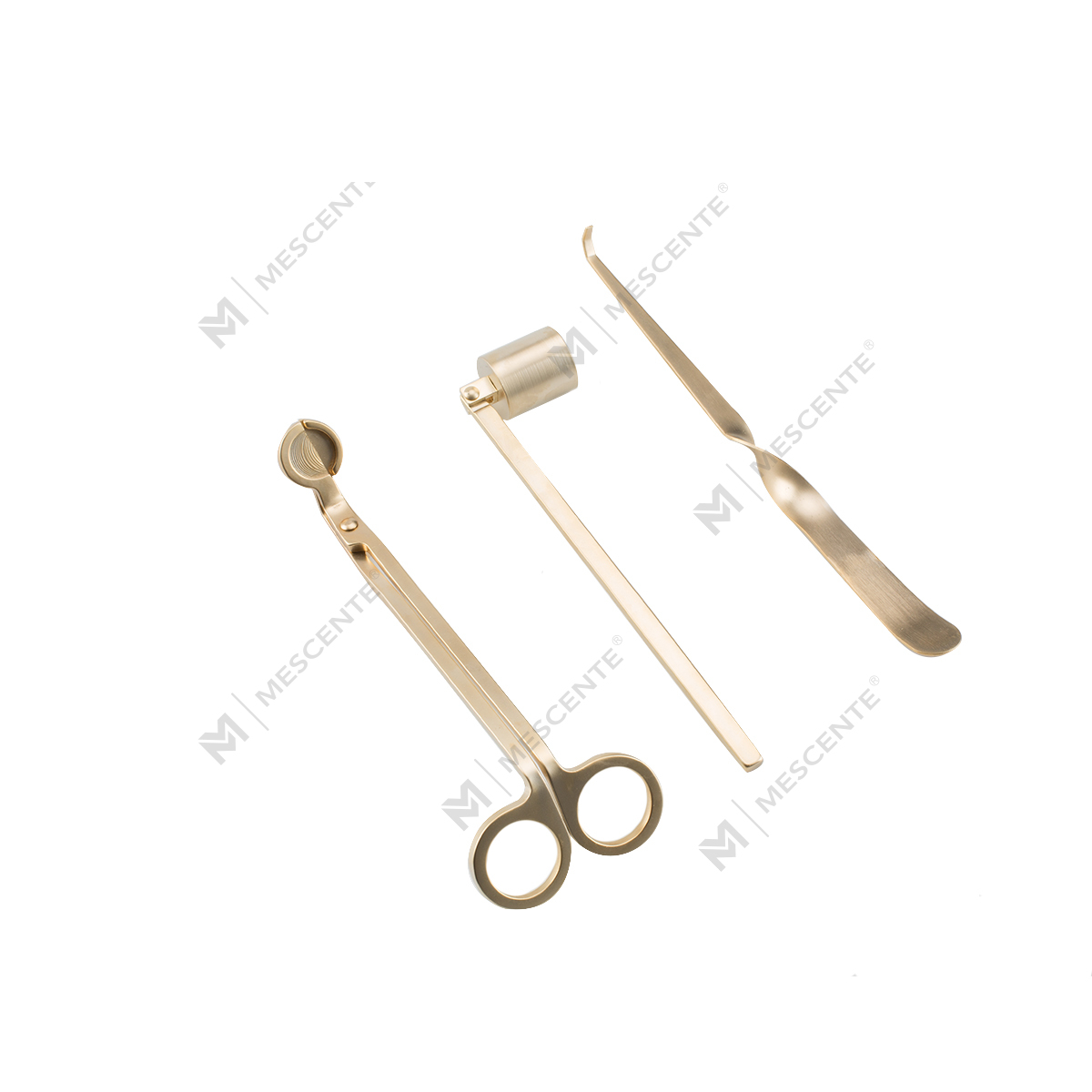 Bộ Dụng Cụ Hít Bấc Nến Vàng Mescente Kèm Hộp Quà Tặng A991330-1