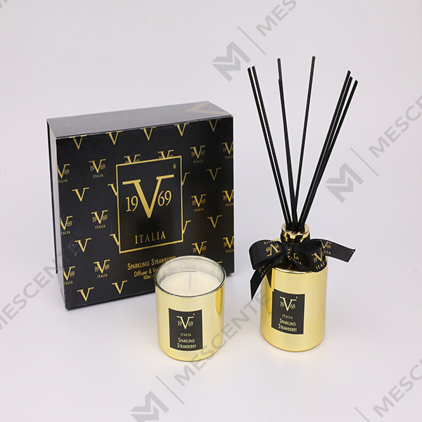 Bộ quà tặng máy khuếch tán nước hoa M&Scent Home kèm nến thơm A29260-2