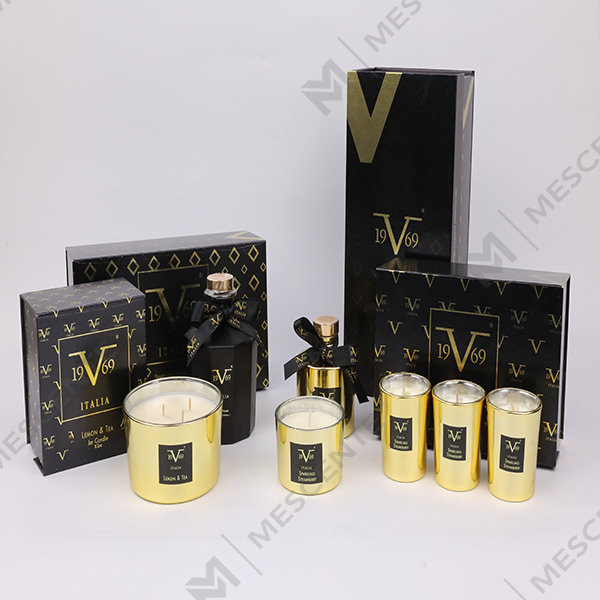 Bộ quà tặng máy khuếch tán nước hoa M&Scent Home kèm nến thơm A29260-2
