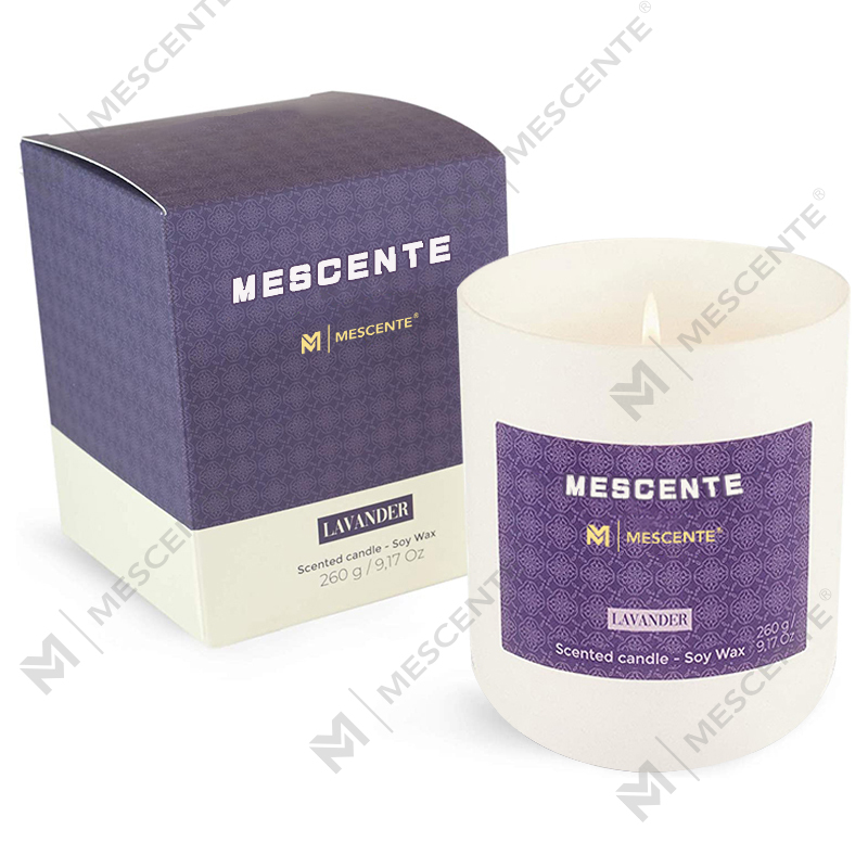 M&Scent Mason Jar Mini Nến làm từ đậu nành, Bao bì sang trọng Nến bằng đá cẩm thạch Sáp đậu nành