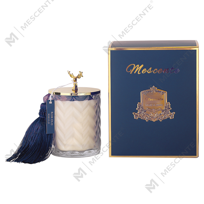 M&Scent Bán sỉ Hộp đựng nhãn riêng tùy chỉnh Hương liệu thơm Hương thơm Nến đậu nành có pha lê