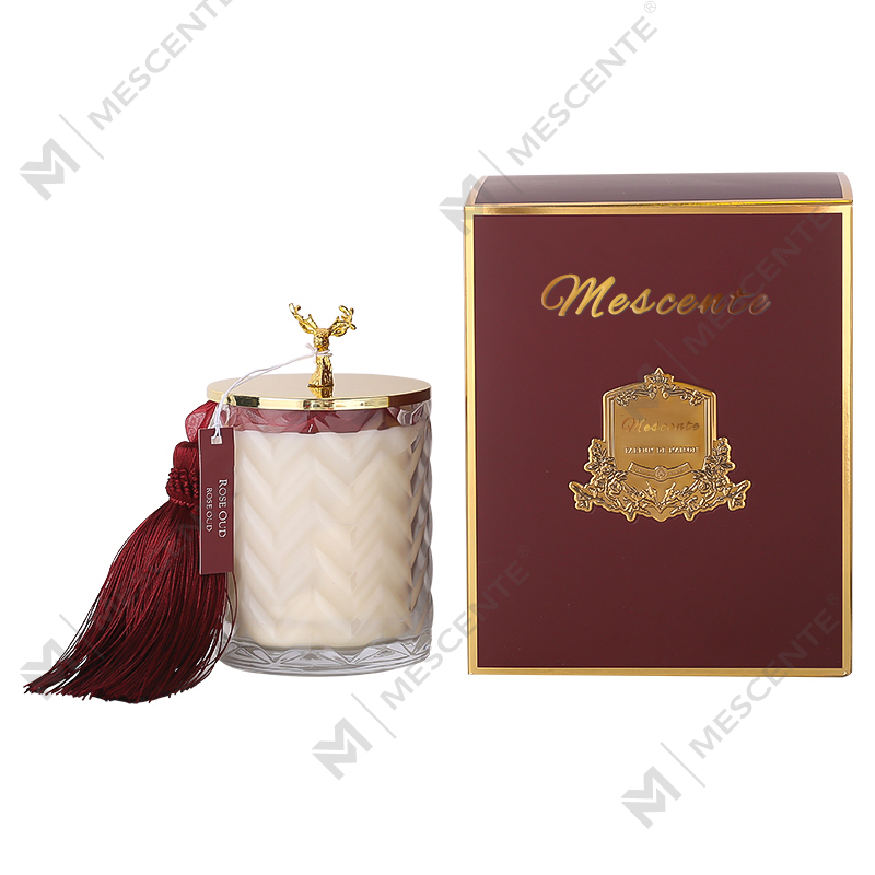 M&Scent Bán sỉ Hộp đựng nhãn riêng tùy chỉnh Hương liệu thơm Hương thơm Nến đậu nành có pha lê