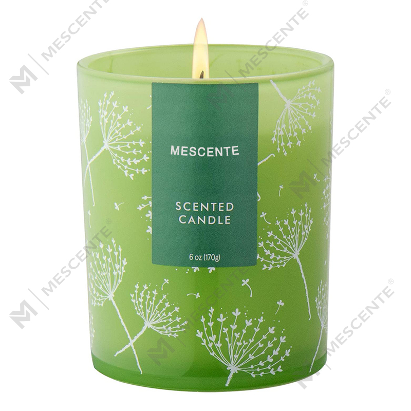Mùi hương M&S Mẫu in logo có hình dạng tùy chỉnh Nến thơm hương liệu, Nến thơm hoa khô