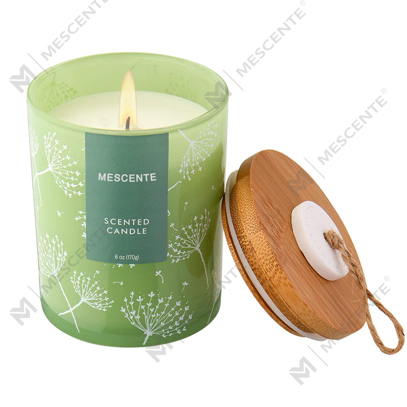 Mùi hương M&S Mẫu in logo có hình dạng tùy chỉnh Nến thơm hương liệu, Nến thơm hoa khô