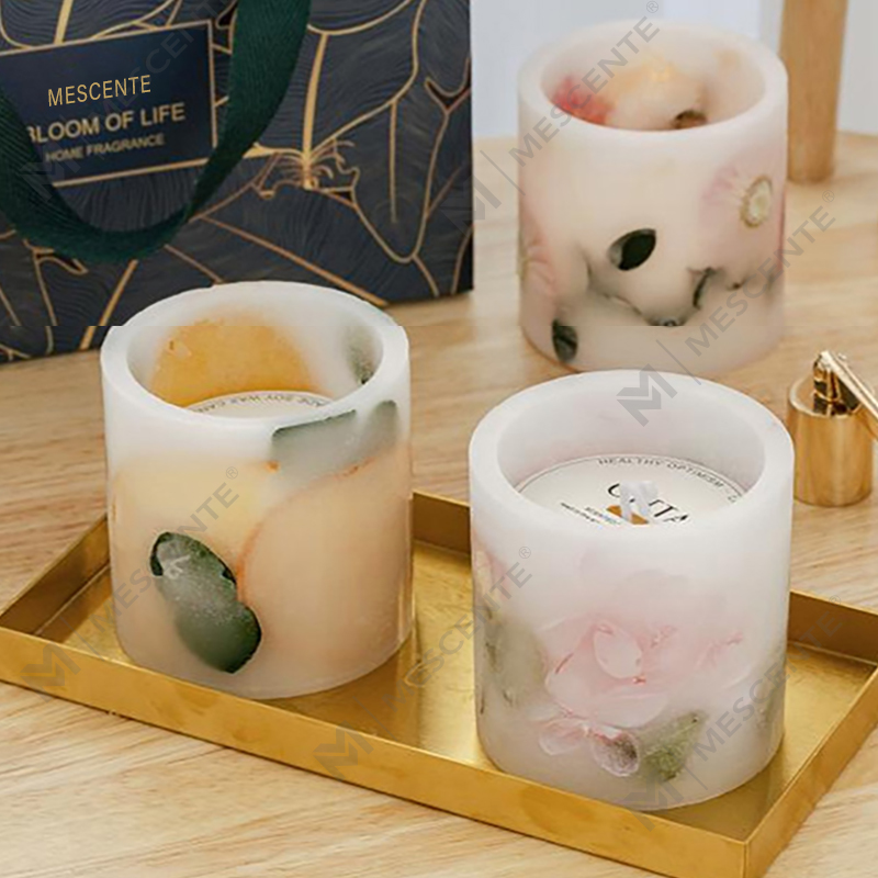 M&Scent Bán buôn Bộ quà tặng nến Tealight sáp đậu nành tự nhiên sang trọng