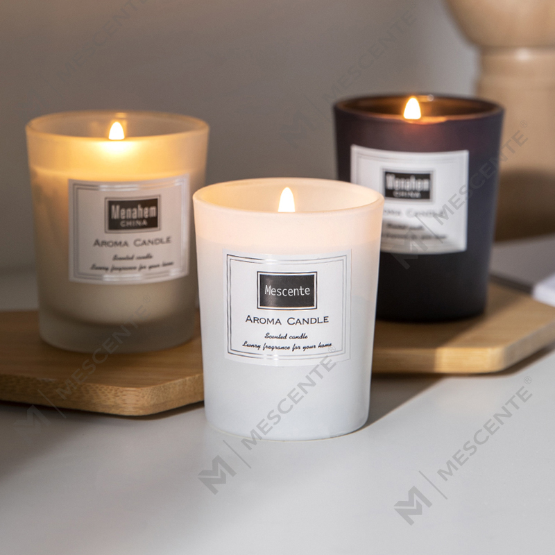Nến sáp đậu nành thơm hoa mẫu đơn in tùy chỉnh M&Scent, nến thơm kỹ thuật số
