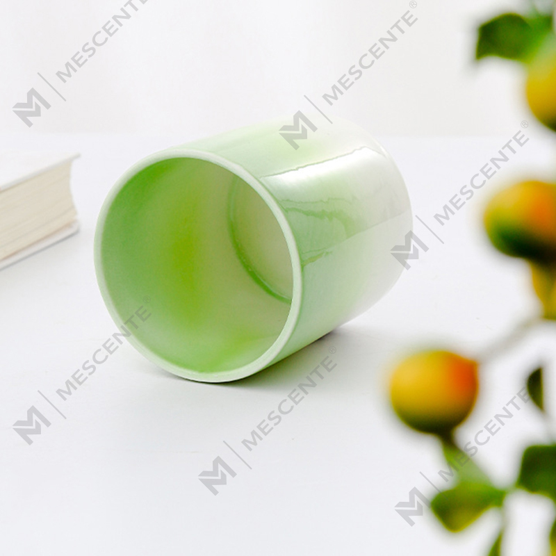 M&Scent Nhãn hiệu riêng Trang trí nội thất Nến thơm tùy chỉnh trong lọ nến gốm