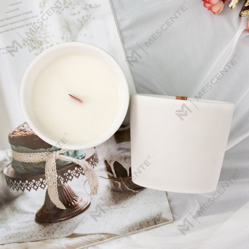 Sang trọng Chất lượng cao Tùy chỉnh Nhãn riêng Sáp đậu nành màu Nến thơm Woodwick với số lượng lớn