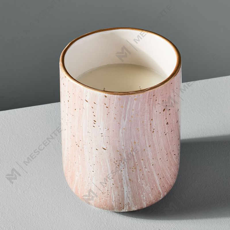 Máy sưởi sáp nến thơm bằng gốm sứ trắng M&Scente dành cho Spa và liệu pháp hương thơm