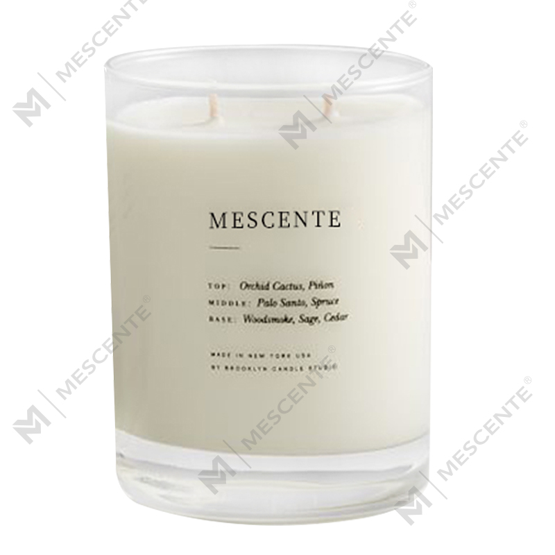 M&SENTE Sản phẩm mới Trang trí nội thất Nến thơm 2 bấc trong lọ thủy tinh