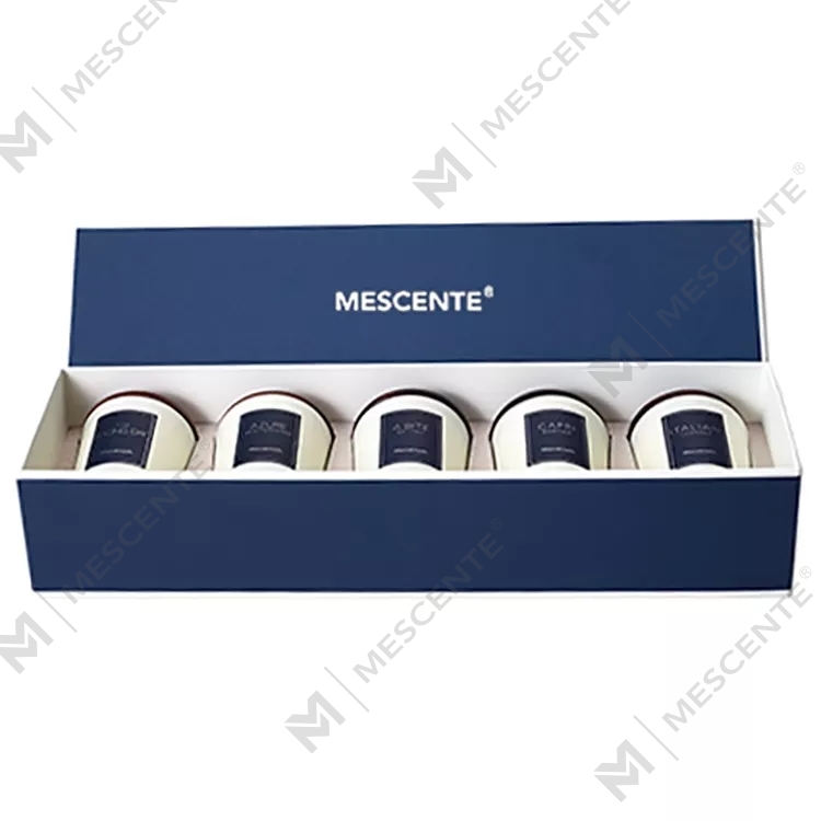 M&scent bán buôn nhãn hiệu riêng nến thơm dầu thơm sang trọng có nắp, nến thơm
