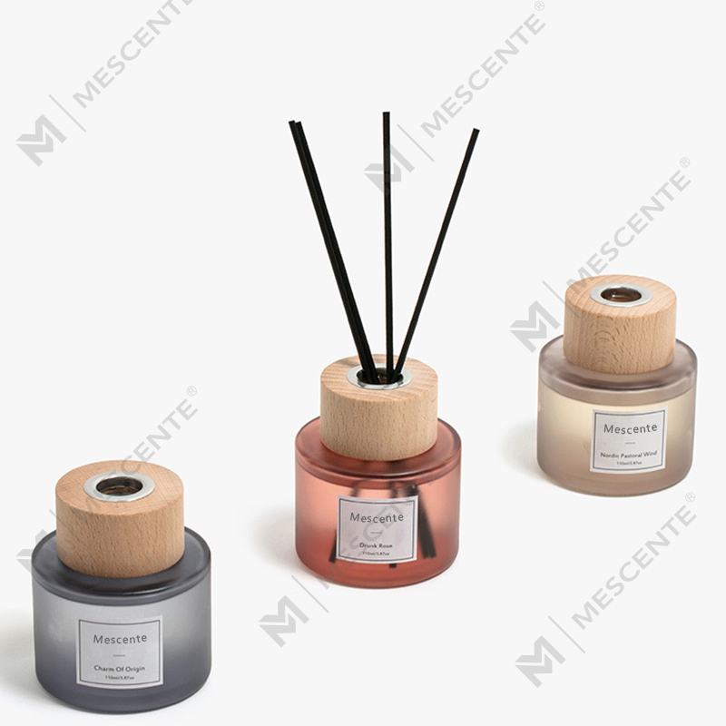 M&Scent bán buôn nhãn hiệu riêng sang trọng chai thủy tinh khuếch tán sậy có nút chặn