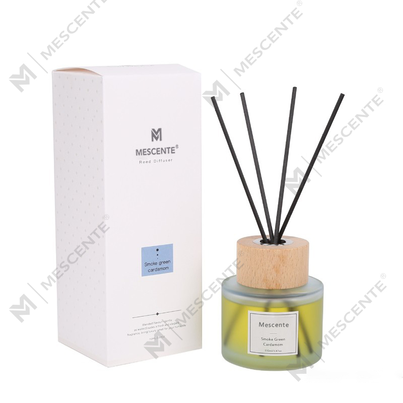 M&Scent bán buôn nhãn hiệu riêng sang trọng chai thủy tinh khuếch tán sậy có nút chặn