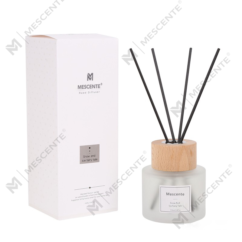 M&Scent bán buôn nhãn hiệu riêng sang trọng chai thủy tinh khuếch tán sậy có nút chặn