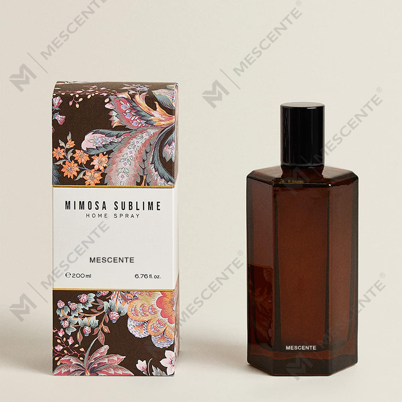 Nhãn hiệu riêng M&Scent Luxury 100ml Xịt phòng đóng gói thân thiện với môi trường có hộp